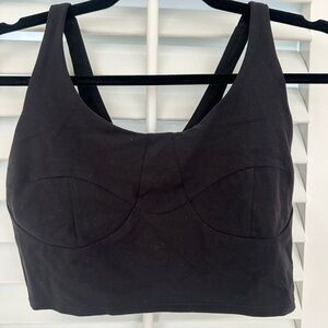 lululemon athletica Black Bralette, Size M
